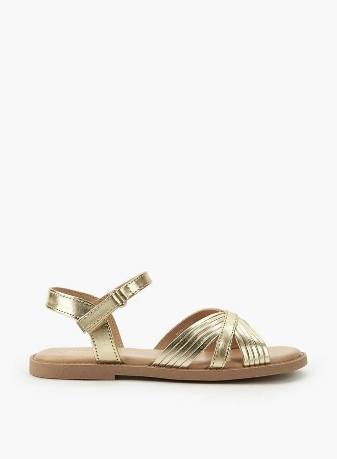 Girls Criss-Cross Sandals